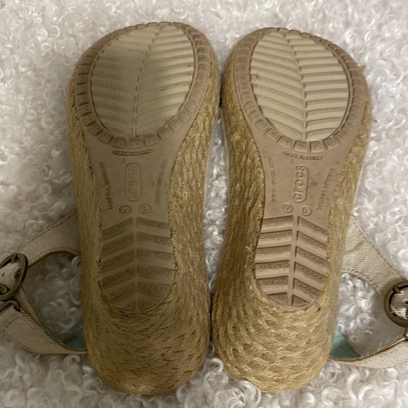 Crocs Wedge Heel Sandals - Picture 7 of 8